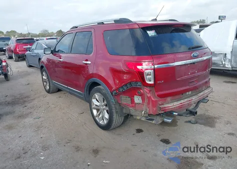 2015 Ford Explorer Xlt z USA, uszkodzony, nr VIN 1FM5K7D85FGB80516